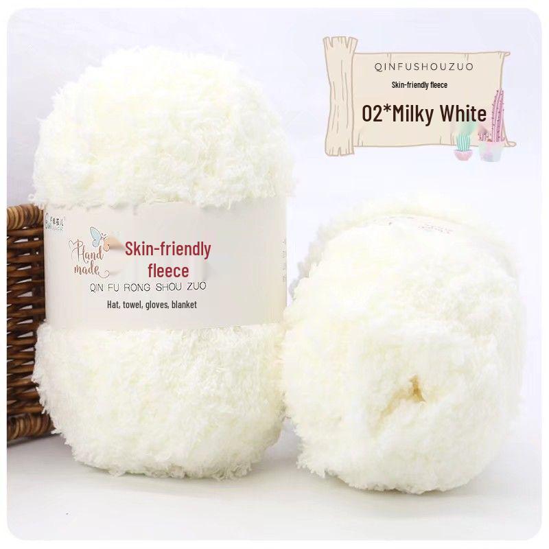 Coral Fleece Yarn Towel & Scarf DIY Material Pack