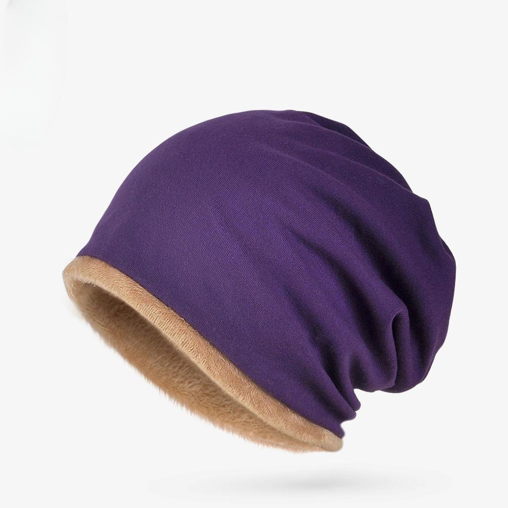 Однотонный хлопковый головной убор для пары, складывающийся в шляпу