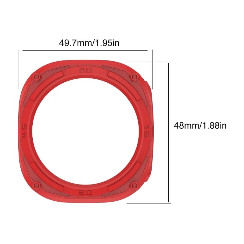 PC Frame Screen Protector Smartwatch Wristband Accessory Protective Cover Case for Watch Ultra 47mm