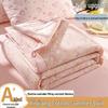 Class A Mother & Baby Cloud-Feel Double-Layer Gauze Summer Quilt - Xinjiang Cotton Thin Cooling Quilt for Dormitory