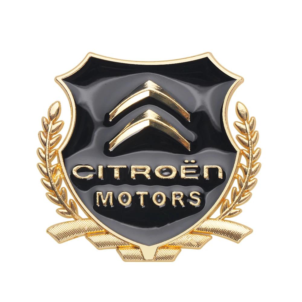 1 шт. 3D Металлические Колосья Пшеницы Наклейка-Значок-Эмблема для Декора Кузова Автомобиля Для Citroen C1 C3 C4 Grand Picasso C4L C5 C6 VTS DS Аксессуары