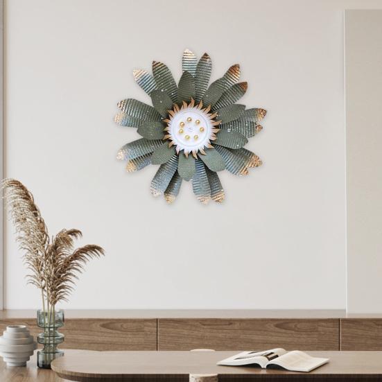 3D Металлический Цветочный Декор Стены Устойчивая к Погодным Условиям Прочная Железная Цветочная Стена