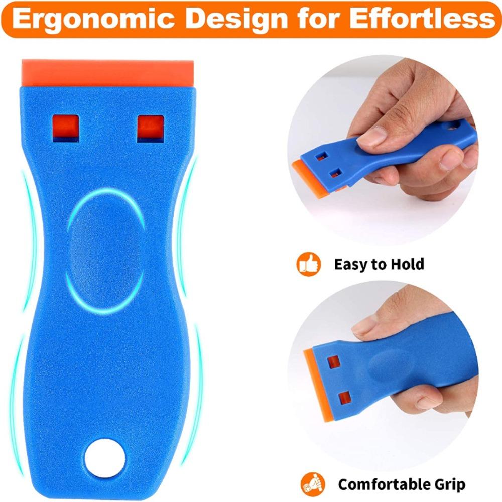 Cleaning Scraper Auto Film Sticker Scraper Tool Glue Removal Car Edged Cleaner Glass Clean Scraper