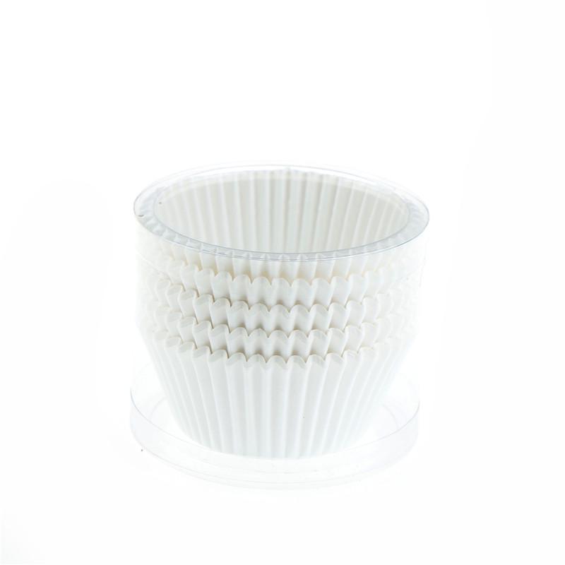 100Pcs White Cupcake Paper Cases Cupcake Paper Cups For Bakeware Cake Tools