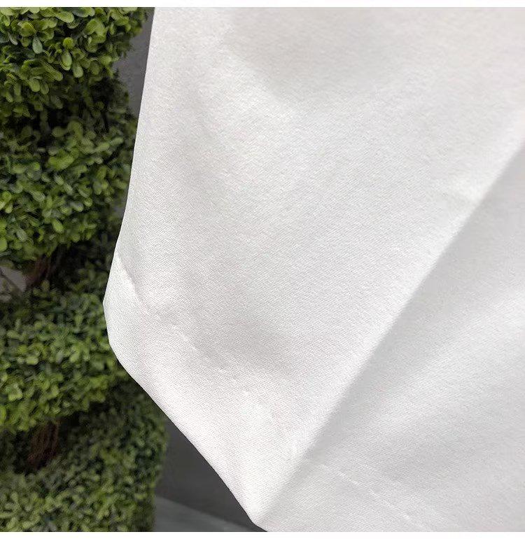 Мужские повседневные летние белые шорты - свободный крой, модный 5-точечный дизайн