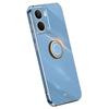 XINLI For Realme Neo7x 5G Case Ring Kickstand Electroplating TPU Phone Cover