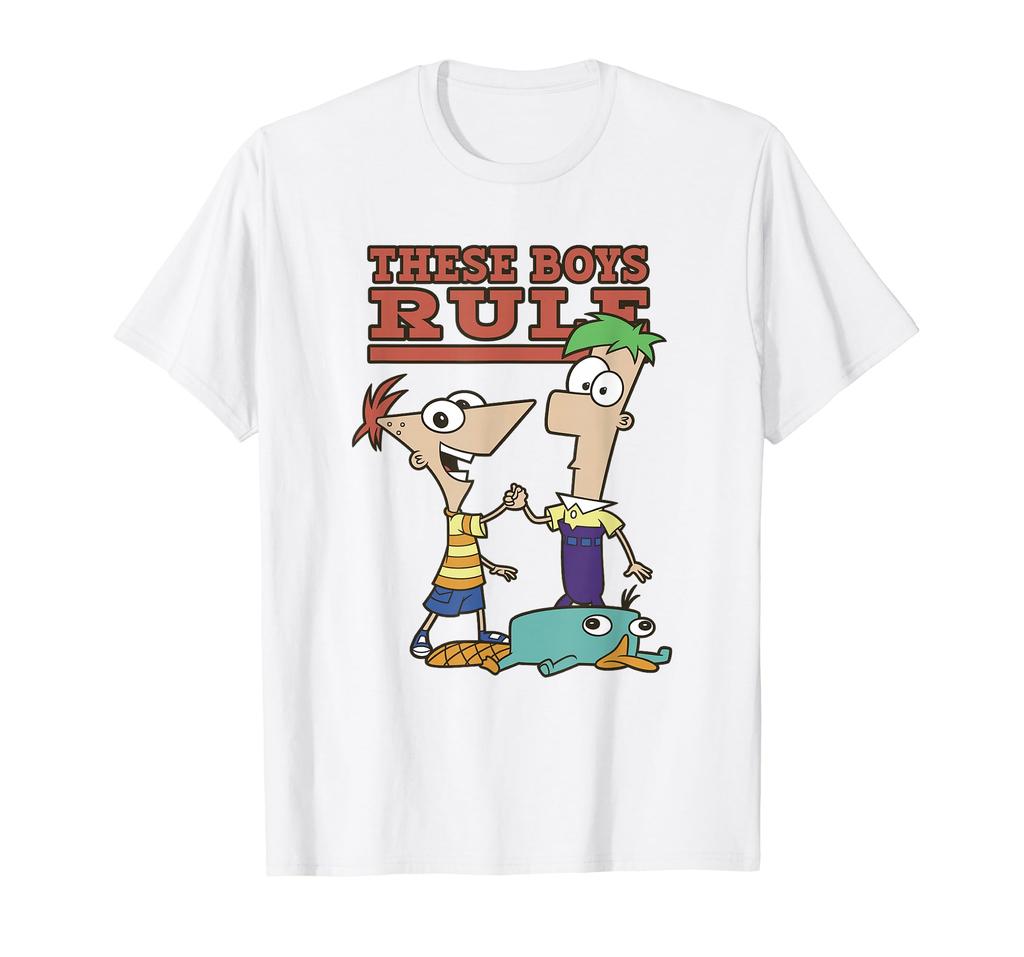 Disney Phineas and Ferb These Boys Rule Brotherly Love T-Shirt