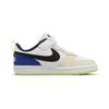 Nike Детские кроссовки Court Borough Low 2 SE PS Player One Белый Черный Лазерно-Оранжевый FB1880-101