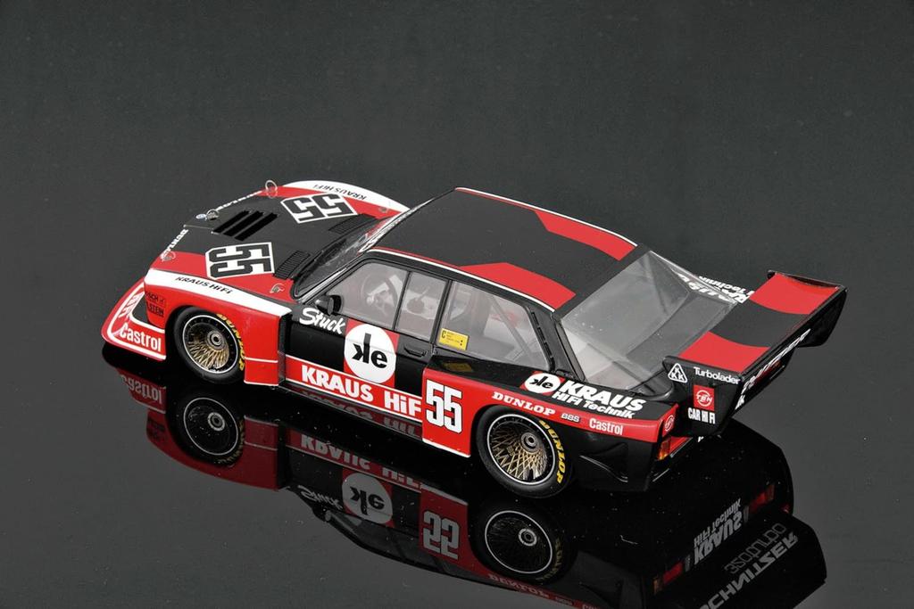 BMW 320 E21 Турбо 1980 Победитель DRM Zolder Westfalencup Пластиковая модель BX24028 PLATZ/BEEMAX 1/24 Gr.5 (Автомобиль)