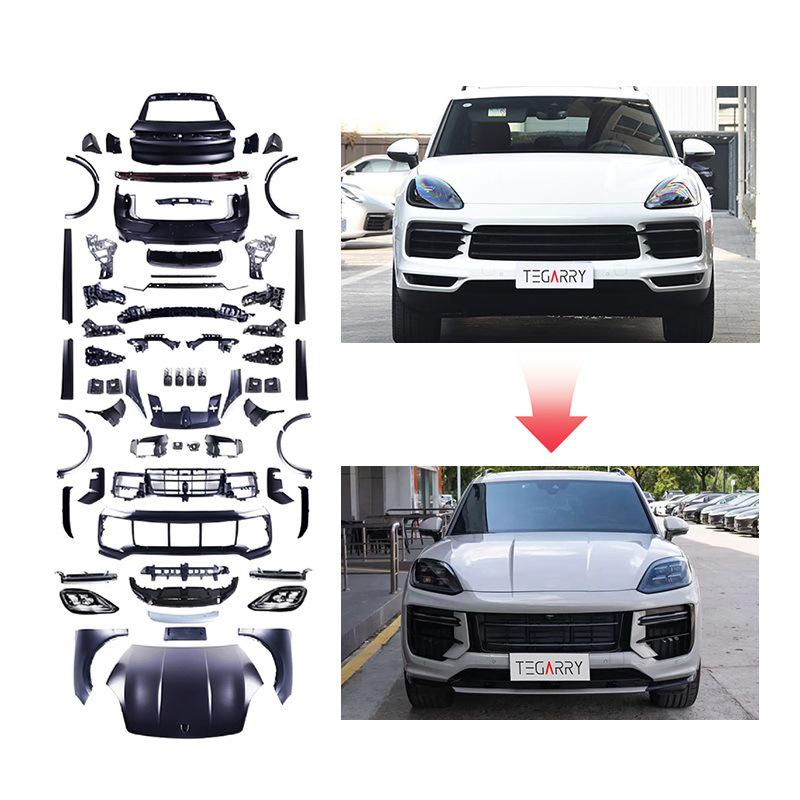 Porsche Cayenne 2018-2023 9Y0.1-9Y0.2 Full Body Kit Upgrade