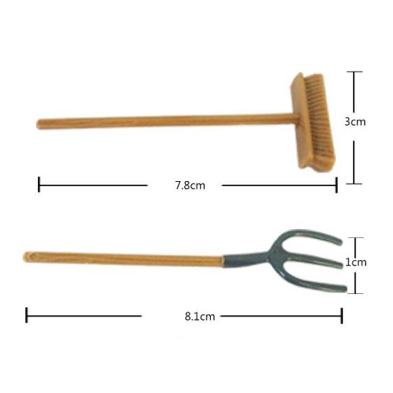 3 шт./компл. 1:12 полевых садовых фермерских инструментов для кукольного домика, миниатюрная строительная тележка