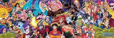 ENSKY One Piece Хроники Страны Вано 34 x 102 см Пазл 950 ПАЗЛ - - Пазл, Детали, 950-55