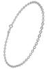 [Shinjuku Gin No Kura] Basic Azuki Chain Silver 925 Anklet, 24-25cm (25cm), Simple Silver Ankle Chain for Men