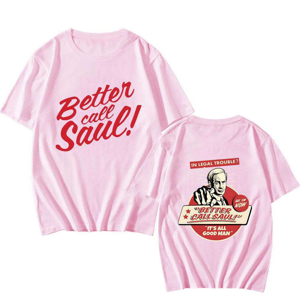 Футболки Better Call Saul It's All Good Man для мужчин/женщин, унисекс, повседневные футболки, 100% хлопок