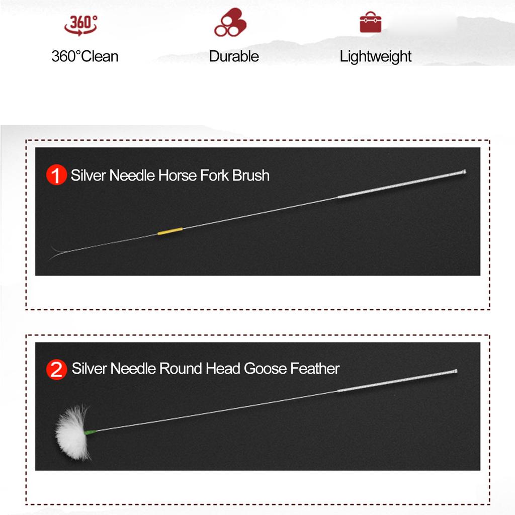 Набор для массажа ушей, набор для чистки ушной серы, гусиное перо, нержавеющая сталь, средство для удаления воска для ушей, светящийся ухо