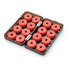 Fishing Line Spool Box 16 Reels Red 8 Reels Transparent Fishing Organizer Tackle Storage