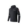 China Ice And Snow Series Windproof Water-Resistant Sports Hooded Woven Jacket Men Jacket Black 952217607-4