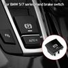 Для BMW 5 7 F01 F02 F07 F10 F11 F18 F30 520 523 730 2009-2017 автомобильный ручной тормоз стояночный тормоз кнопка переключателя P крышка 61312822518