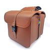 Винтажная кожаная сумка на седло мотоцикла - водонепроницаемая, универсальная, подходит для Yamaha и скутеров