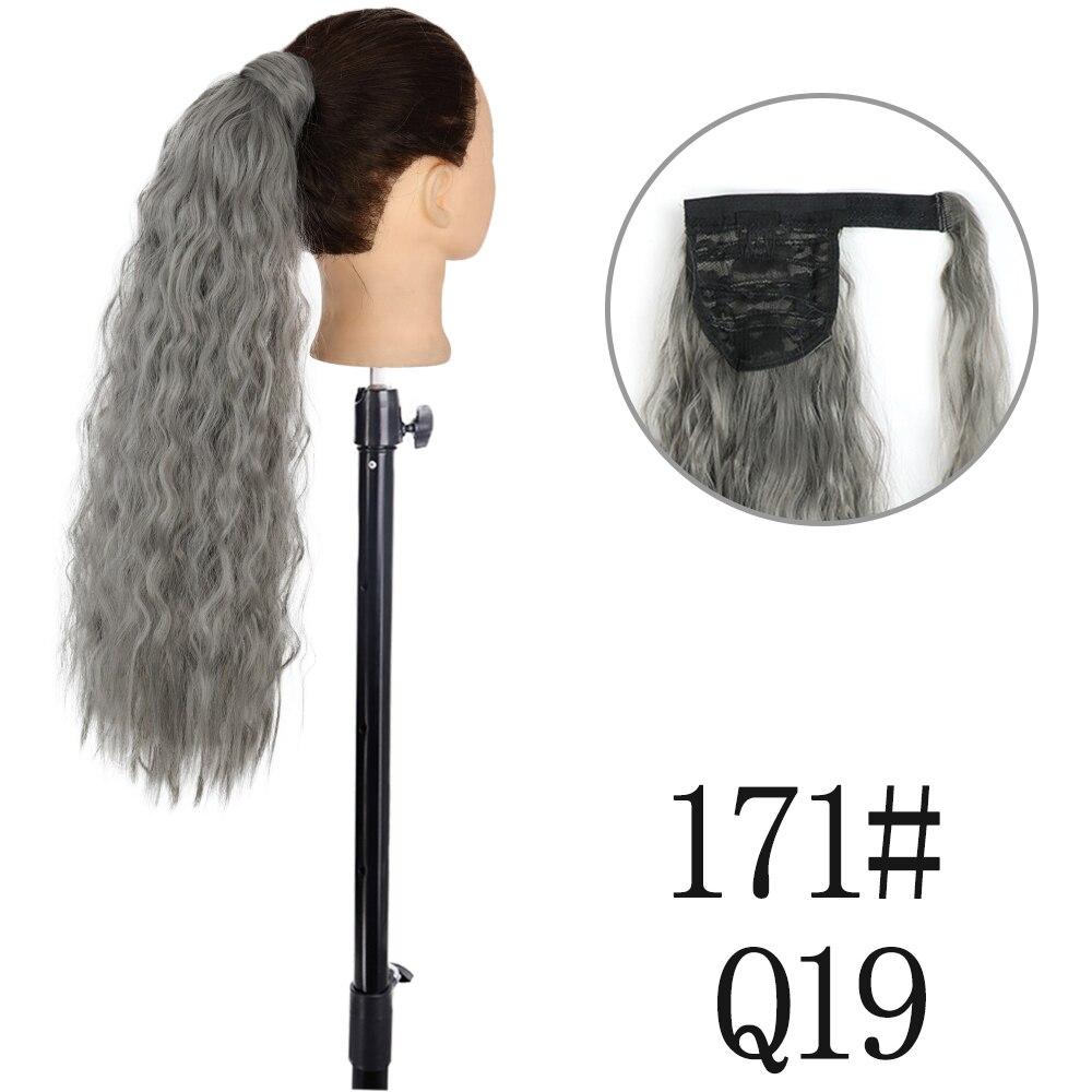 MISSQUEEN 22 34 Inch Wavy Ponytail Hair Extension Synthetic Ponytail Extension Hair for Women Ponytail Hair Hairpiece