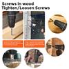 Электрические шуруповерты POWTOOLS - 21В - 1 аккумулятор Литиевый + 28 аксессуаров + Зарядное устройство