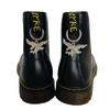 Gothic Sword Flame Serpent Pentagram Martens Metal Shoe Buckle Punk Diy Detachable Circle Buckle Animal Pendant Shoe Accessories