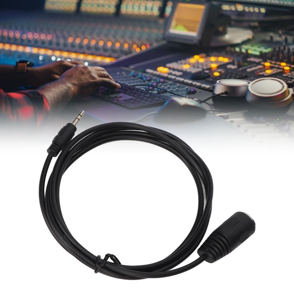 Flexible DIN 5Pin Female to 3.5mm Male Pure Copper Core Sound Converter Cable Studio Setup