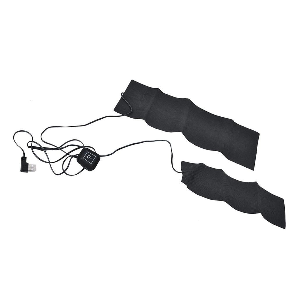 2 in 1 5V USB Electric Heating Pad Neck Lumbar Vest Warmer Heater Cloth