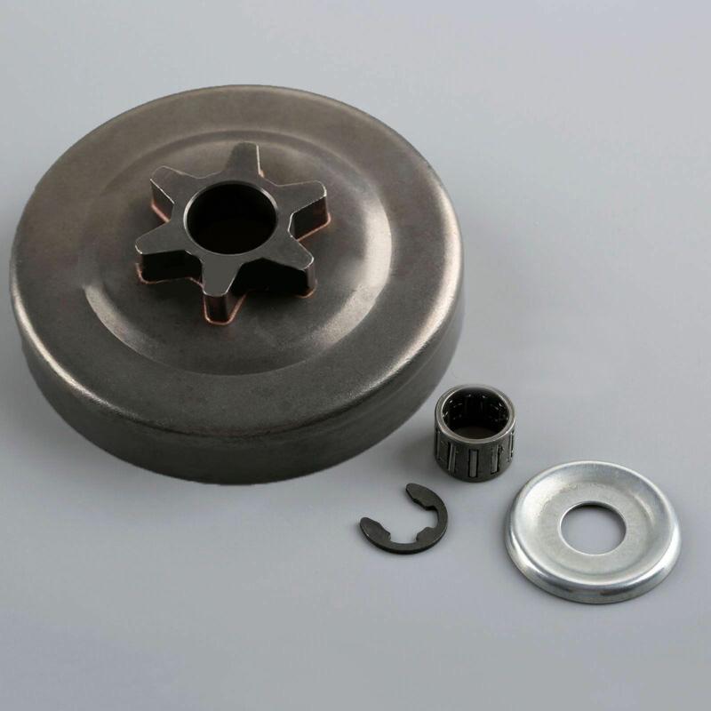 Звездочка барабана сцепления 3/8 "6T E-Clip с шайбой для деталей бензопилы STIHL MS170 180