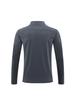 LULU Men's Autumn Breathable Sport Jacket - Casual Long Zipper, Stand-Up Collar, Trendy Running Outerwear