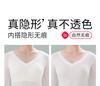 Liquid foundation Lingerie Women's Thin Large Breast Show Small Full Cup Non marking Shrink Breast Bra