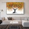 Abstract Colorful Trees Canvas Painting Posters Prints Beautiful Tree Wall Art Pictures for Living Room Home Aisle Decoration