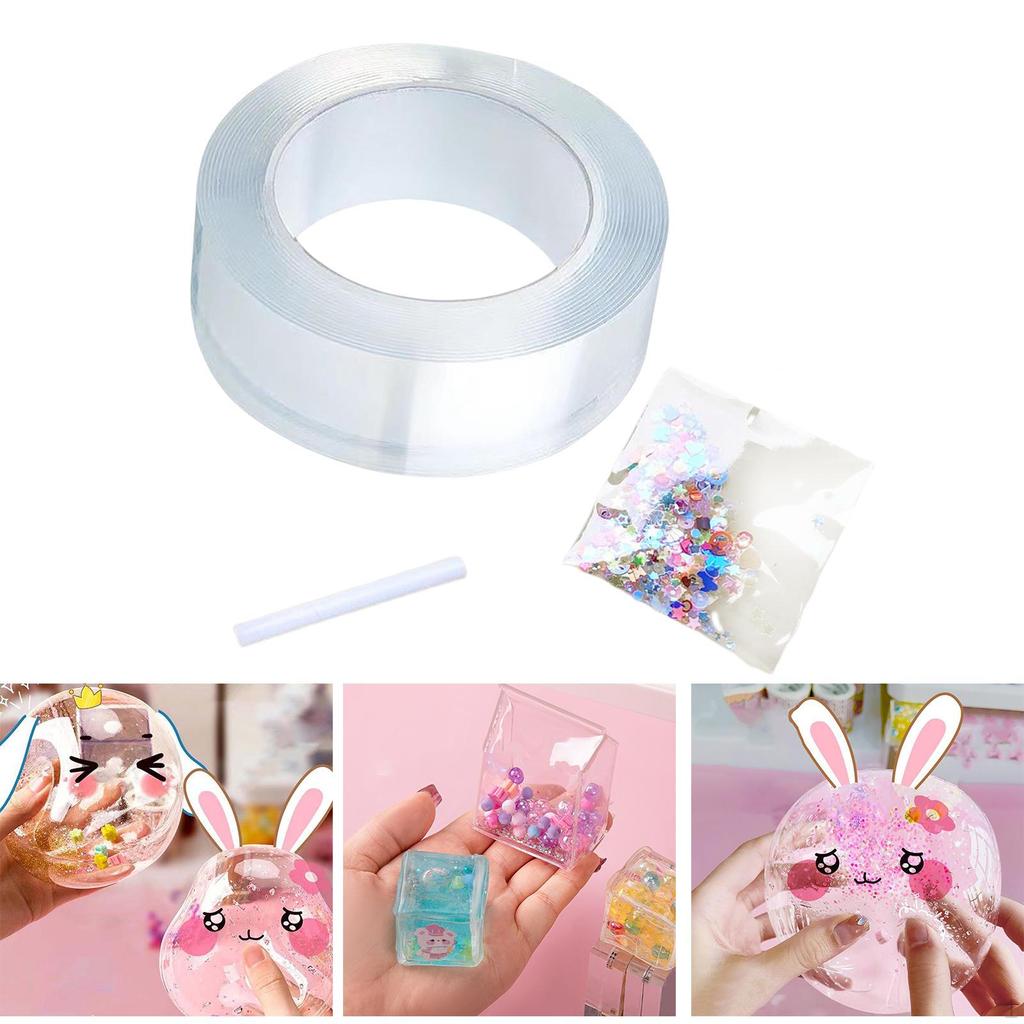 Bubble Balloons Blowing Tape Picture Mount Adhesive Educational Toy