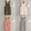 Breathable Kitchen Cooking Apron Wear Resistant Work Clothes Coffee House Aprons Household