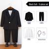 Boy's Handsome British-Style Formal Birthday Suit & Blazer for Photography and Flower Boy