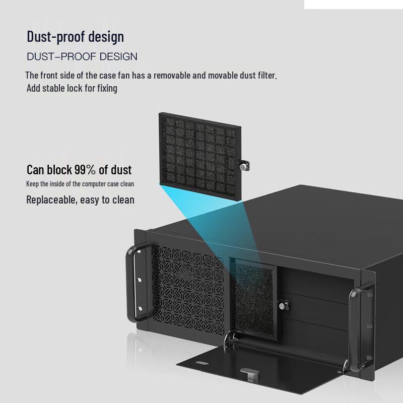 Qianxiang IPC-610L 4U Rack-mount Industrial PC CN plug (adapter included)