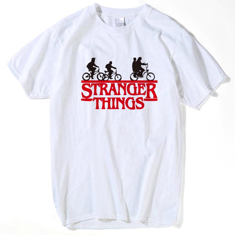Stranger Things Eleven Waffle Hawkins T Shirt Men And Women White Casual Plus Size