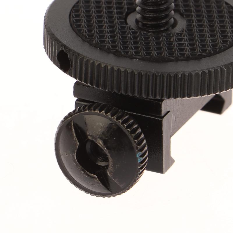 Tactical Picatinny Side Rail Camera Mount 21Mm To 25Mm 1/4 Inch Screw Sports Camera Mount Adapter For Hunting Accessory