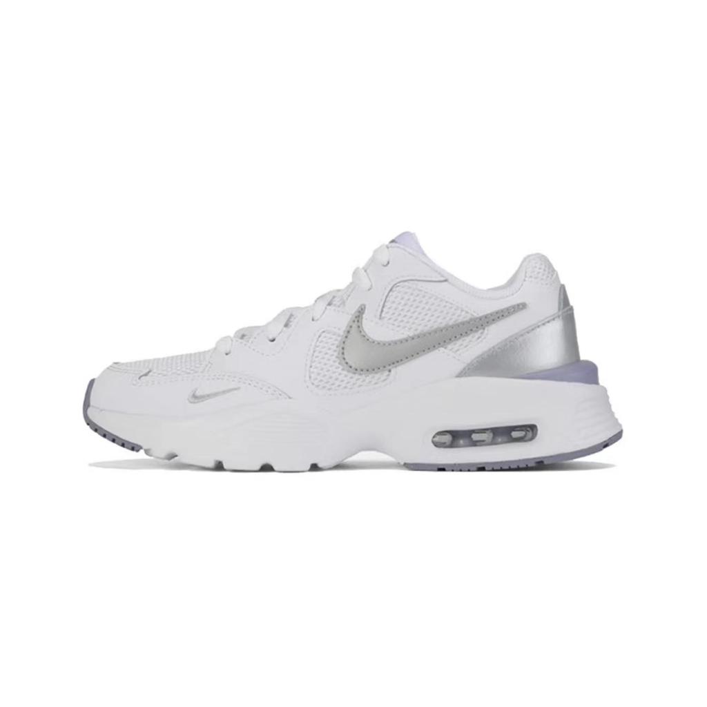 Nike Air Max Fusion Амортизация Нескользящие Износостойкие Низкие Беговые Кроссовки Женские Серые Черные CJ1671-105(Команда292- )
