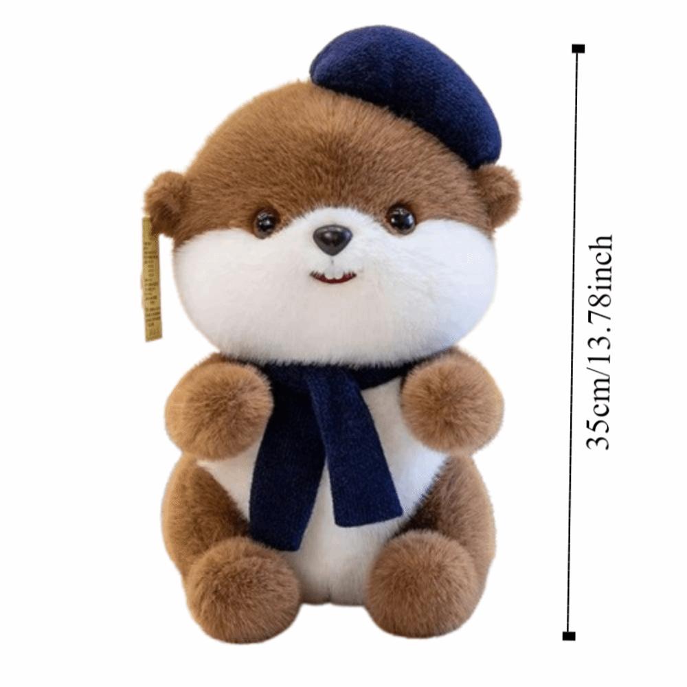 Soft Beaver Plush Doll Collection Squirrel Plush Toy Little Otter Plush Toy Home Decor