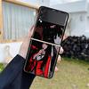 Противоударный чехол для Samsung Galaxy Z Flip 4 3 5G Funda ZFlip4 Черный Жесткий ZFlip3 zflip4 Чехлы Крышка Аниме Kakegurui Jabami