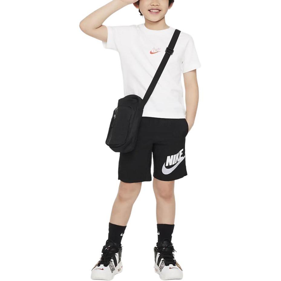 Nike Kids T Shirts Crew Neck Moderate Kids' HM9280-100