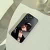 Чехол для телефона C-C-aleb-love-deep- s--space Для iPhone 17,16,15,14,13,12,11 Pro Max,16Plus,XS Мягкий Черный Чехол