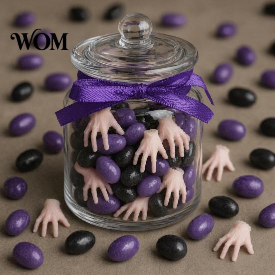 Halloween Theme Party Decor Mini Crawling Hand Ornaments, Realistic Palm Props, Spooky Ornaments Scary Tabletop Horror Accents for Haunted House Micro