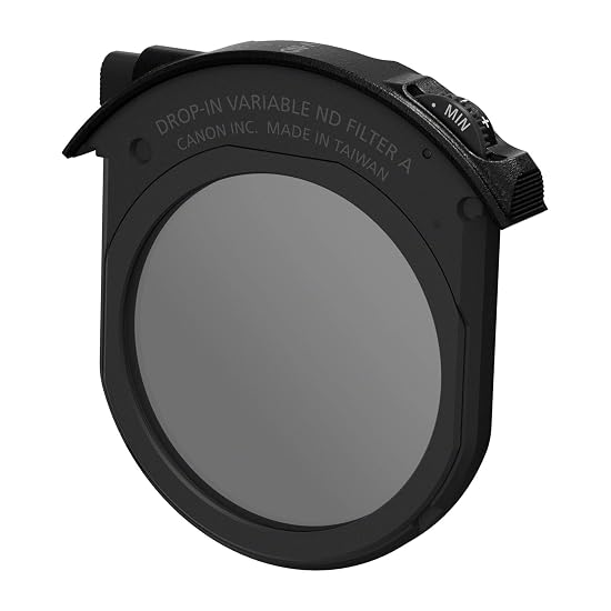 Canon Drop-In Filter Mount Adapter EF-EOS R with Variable ND Filter A, Compatible with EOS R, DP-EF-