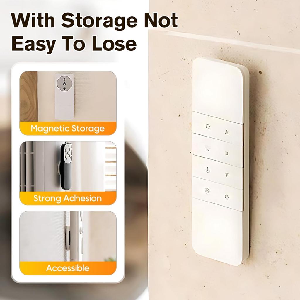 Strong Magnetic Remote Control Holder Strong Magnet Self Adhesive Hook for Home Offices Schools Use
