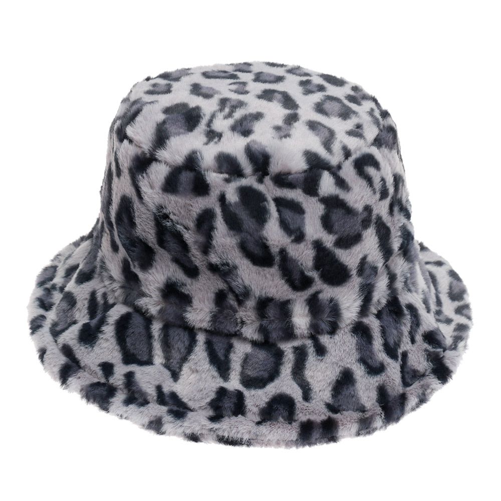 Зимняя повседневная мягкая панама из искусственного меха, шляпа-ведро, кепка рыбака, кепка от солнца