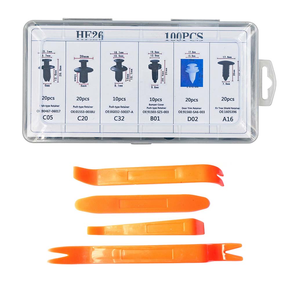 Auto Car Radio Door Clip Audio Removal Kit Car Audio Removal Trim Panel Dashboard Car DVD Player Repair Hand Cockpit Pry Tool