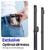 Для Motorola Razr 60 Ultra / Razr Ultra 2025 С защитой шарнира, Защитное стекло для экрана, Прочный противоударный чехол для всего корпуса, устойчивый к царапинам - Черный