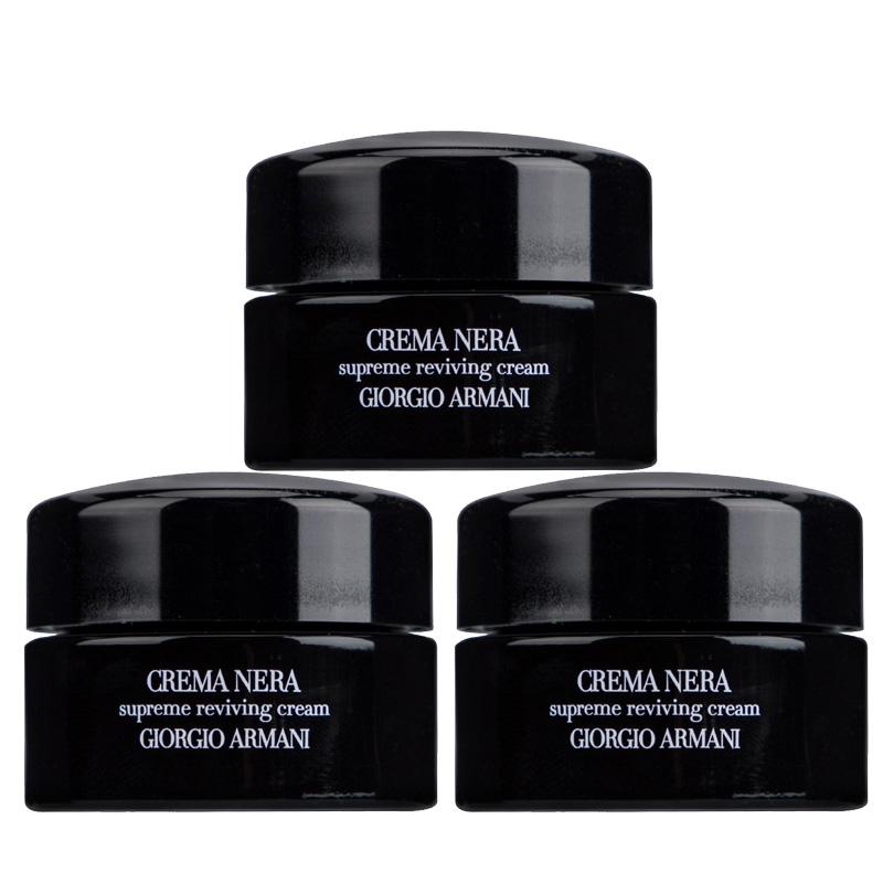 Armani Crema Nera Восстанавливающий крем 15 мл - Роскошный увлажняющий крем для лица в подарок